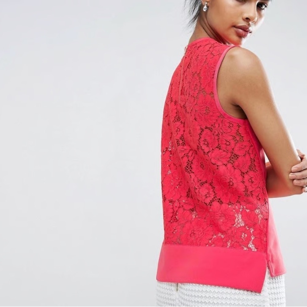 Ted Baker pink Sasica Blouse, size “1”